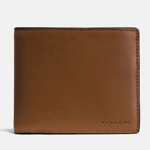 Brand New, Unused Men’s Coach Compact Id Wallet